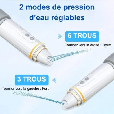 bidet portable avec double pulvérisation réglable