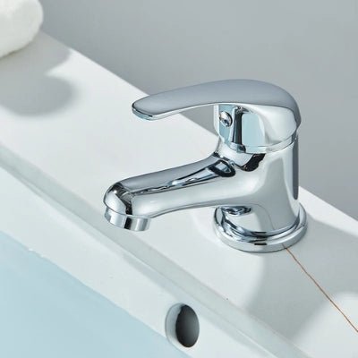 Avec sa poignée unique et ergonomique, le robinet est maniable et facile à utiliser en contrôlant le débit d'eau et la température.