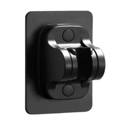 support noir pommeau de douche triflash