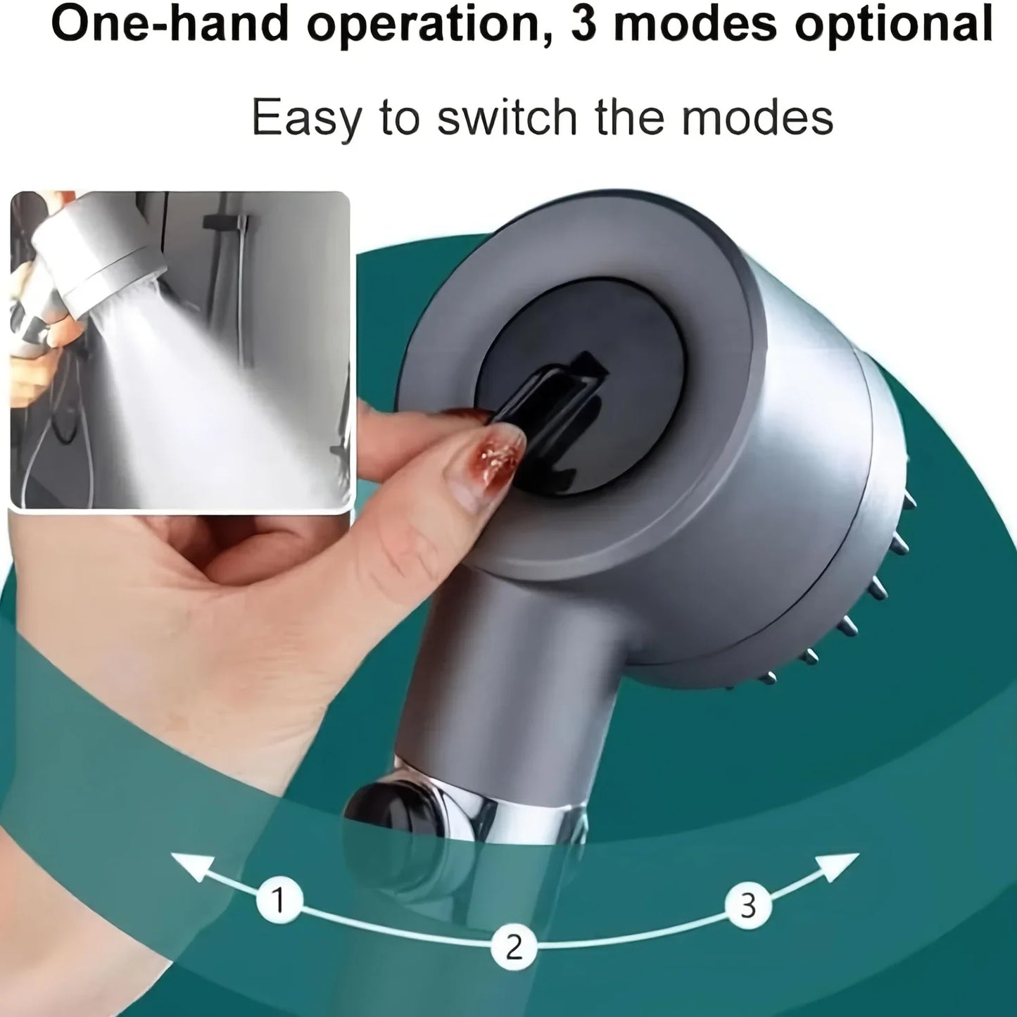 POMMEAU DE DOUCHE FILTRANT | CUATRO MODE™