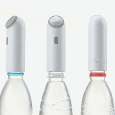 trois bidets portables électriques chacun avec sa bouteille