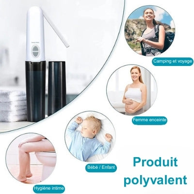 bidet portable gris polyvalent