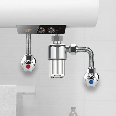 filtre à eau branché chauffe-eau