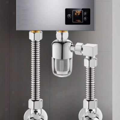 filtre à eau connecté avec chauffe-eau