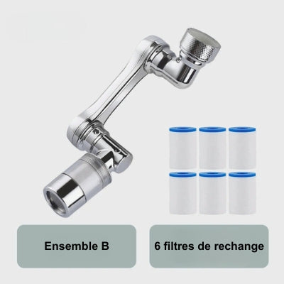 filtre à eau robinet avec six filtres rechange