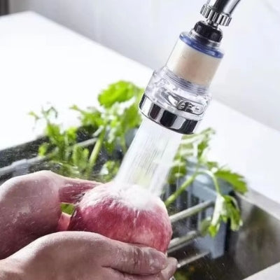 filtre eau robinet lavage pomme rouge