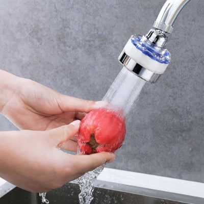 filtre eau robinet lave pomme rouge