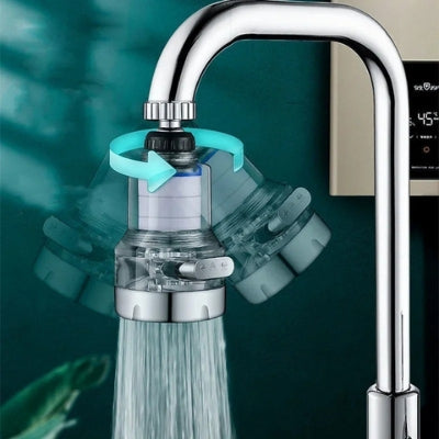 filtre eau robinet rotatif jet puissant