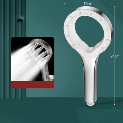 pommeau de douche argent avec dimensions