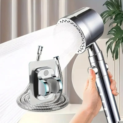 pommeau de douche filtrant jet 5 variante argent