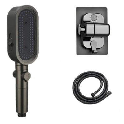 pommeau de douche filtrant triojet ensemble gris