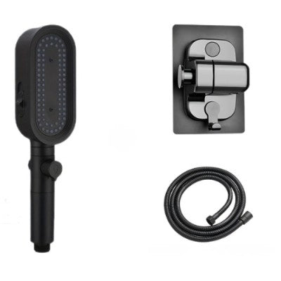 pommeau de douche filtrant triojet ensemble noir