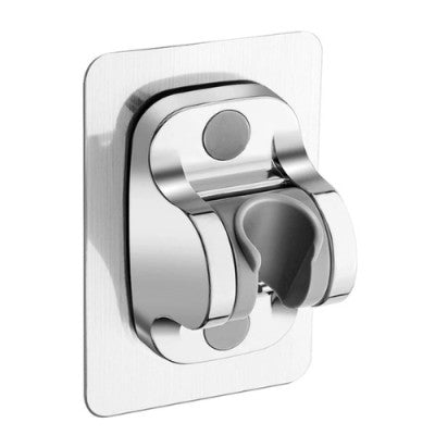 support argent pommeau de douche triflash