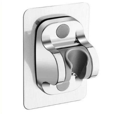 support couleur argent pommeau de douche speed 8