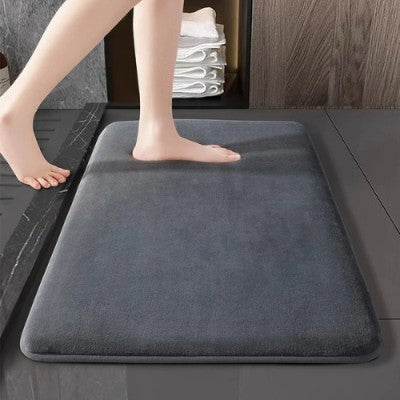 tapis de bain absor gris